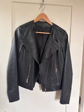 Massimo Dutti | Jackets & Coats | Leather Jacket By Massimodutti